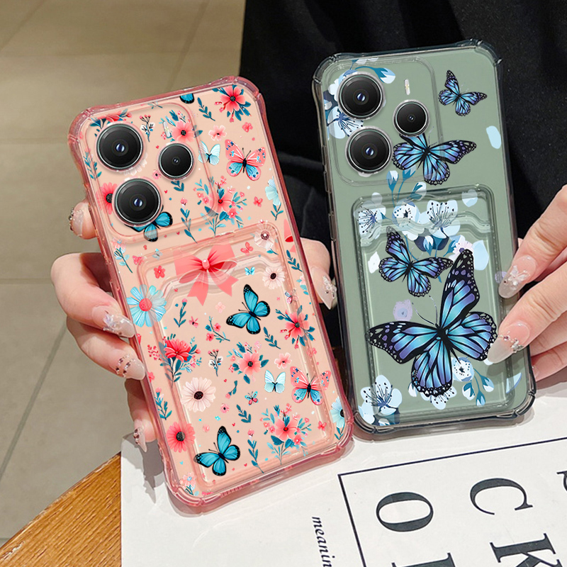 Card Slot Soft TPU Case For Xi - Xiaomi Redmi Note 13 评论和价格