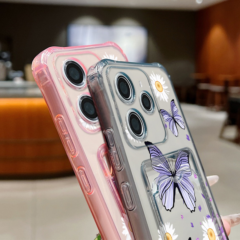 Card Slot Soft TPU Case For Xi - Xiaomi Redmi Note 13 评论和价格