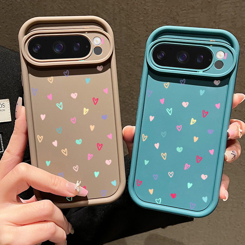 Colorful Little Hearts Soft Ca - Google Pixel 9 评论和价格