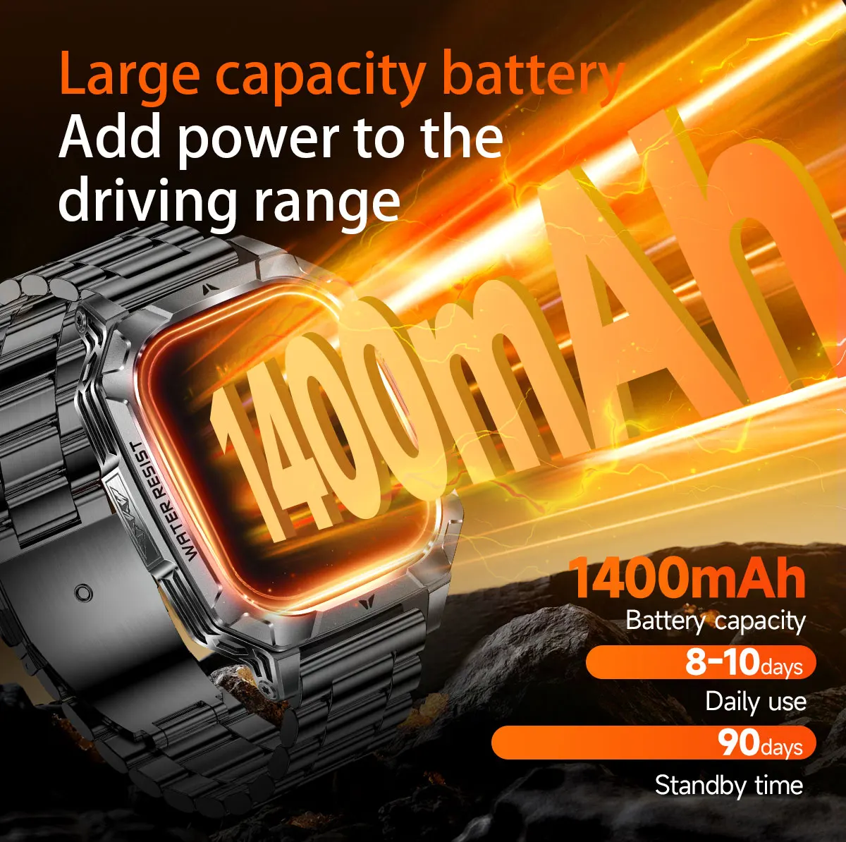 2026 New Built-in 1400mAh Supe - Smartwatch Custom 评论和价格