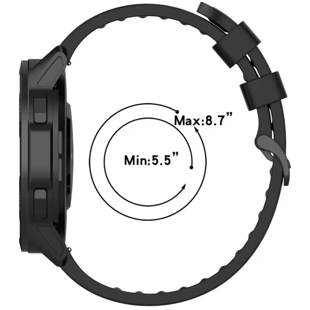 20mm 22mm Silicone Strap for O - Smartwatch X2 评论和价格