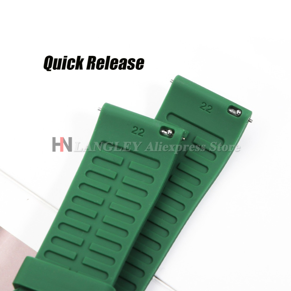 Classic Tropical Soft Rubber W - Fossil Smartwatch Accessories 评论和价格