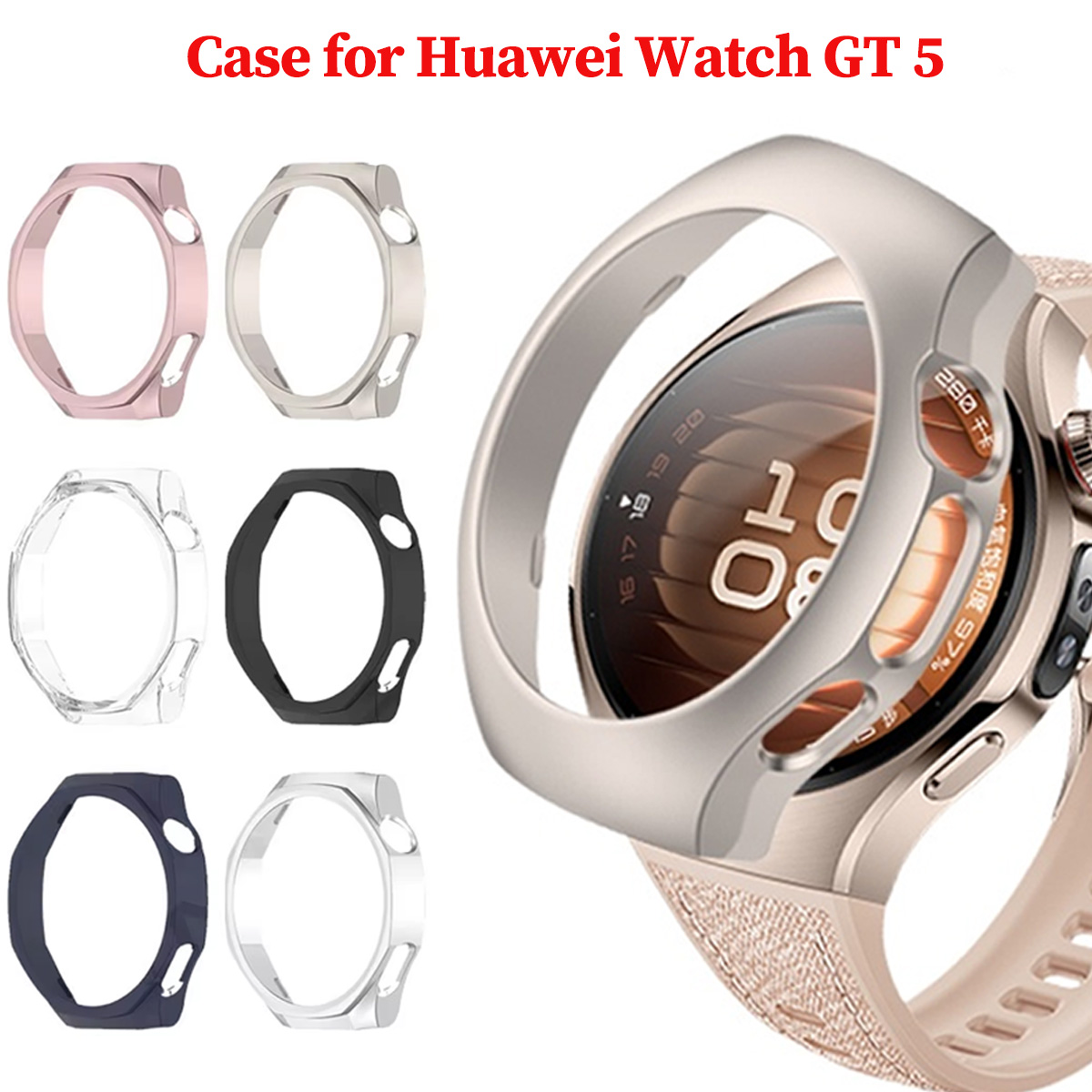 Case for Huawei Watch GT 5 42m - Titan Smartwatch Accessories 评论和价格