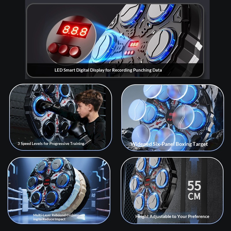 Smart Music Boxing Machine Wal - Smart Accessories 评论和价格