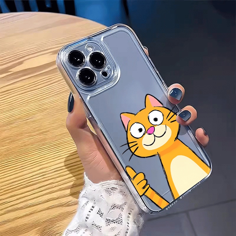Cute Cartoon Orange Cat Phone  - Xiaomi Redmi Note 13 评论和价格