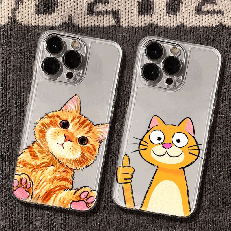 Cute Cartoon Orange Cat Phone  - Xiaomi Redmi Note 13 评论和价格